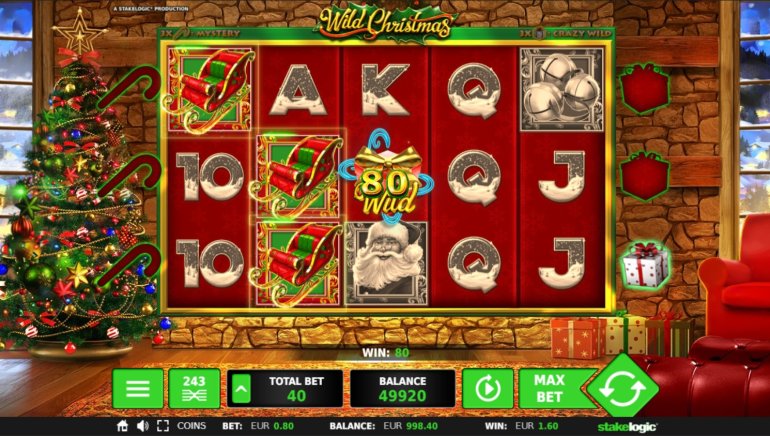 wild christmas slot